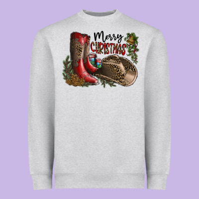 Merry Christmas Heavyweight Sweatshirt Designed By Sublimationcraftshop