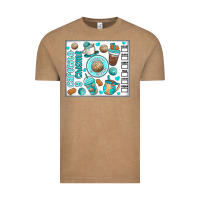 Vintage Coffee cafecito y chisme Vintage Tee - MaliasSmallBusiness