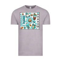 Vintage Zinc cafecito y chisme Vintage Tee - MaliasSmallBusiness