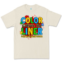 Bone color outside the liner autism awareness Premium Tee - JahusDesignShop