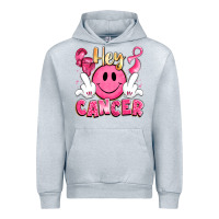 Heather Grey hey cancer with middle fingers Urban Hoodie - LillyAllenDesigns