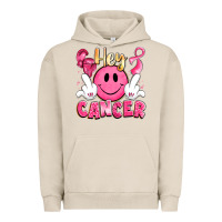 Pigment French Oak hey cancer with middle fingers Urban Hoodie - LillyAllenDesigns
