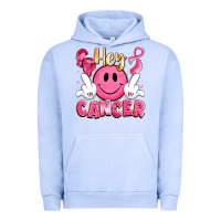 Pigment Grape Ice hey cancer with middle fingers Urban Hoodie - LillyAllenDesigns