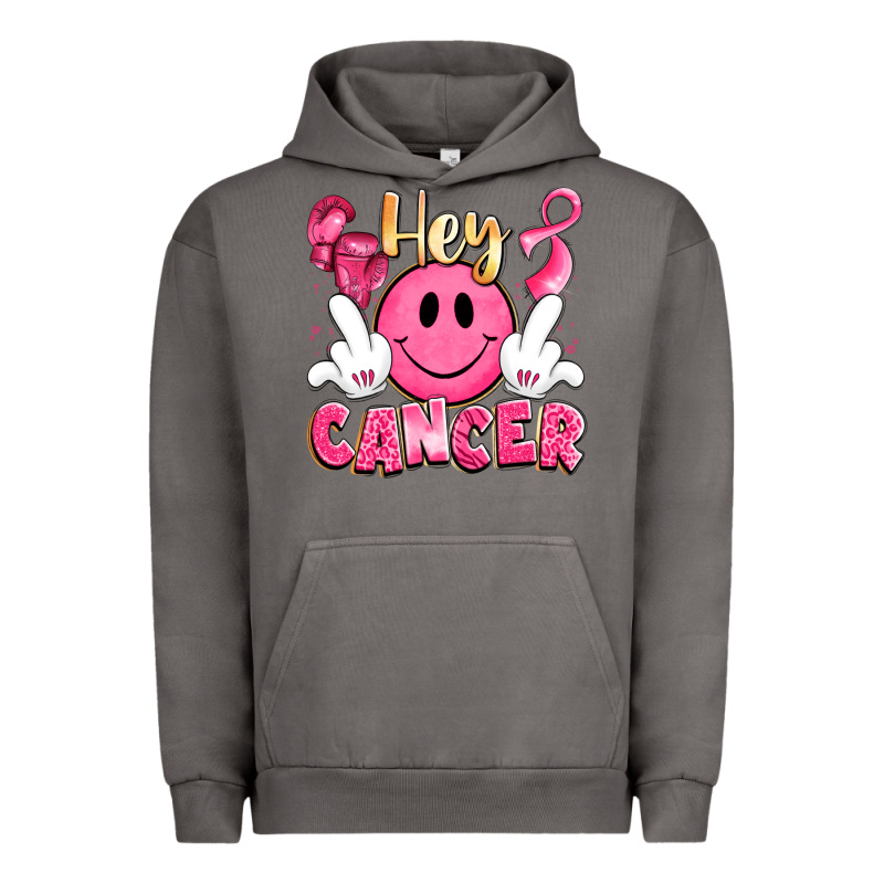 Hey Cancer With Middle Fingers Urban Hoodie by LillyAllenDesigns | Teevron
