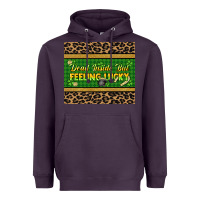 Plum Dead inside but feeling lucky 20oz skinny tumbler Heavyweight Hoodie - HowdyJamesFarm
