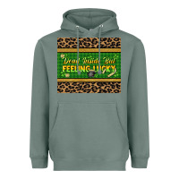 Sage Dead inside but feeling lucky 20oz skinny tumbler Heavyweight Hoodie - HowdyJamesFarm