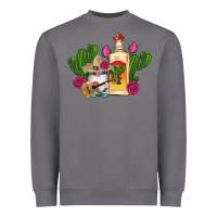Storm mexican tequila gnomes guitar roses cactus serape Heavyweight Sweatshirt - Artiststas