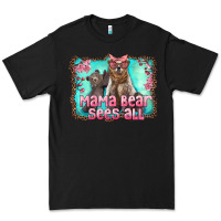 Black mama bear sees all Premium Tee - Artiststas