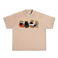 Burro christmas cats Urban Heavy Tee - MaliasSmallBusiness