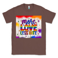 Chestnut more love less hate tumbler Classic Tee - JahusDesignShop
