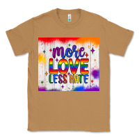 Toasted Coconut more love less hate tumbler Classic Tee - JahusDesignShop