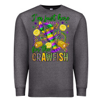 Charcoal Heather ı'm just here for the crawfish olivia Premium Sweatshirt - OliviaCreatesArt