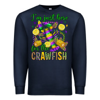 Navy ı'm just here for the crawfish olivia Premium Sweatshirt - OliviaCreatesArt