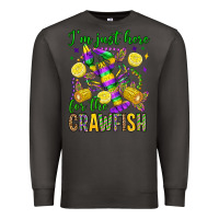 Smoke ı'm just here for the crawfish olivia Premium Sweatshirt - OliviaCreatesArt