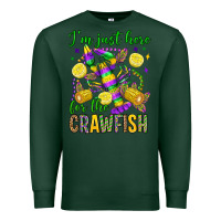 Sports Green ı'm just here for the crawfish olivia Premium Sweatshirt - OliviaCreatesArt