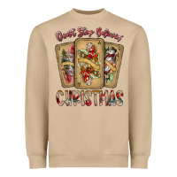 Dont Stop Believin Christmas Heavyweight Sweatshirt | Teevron
