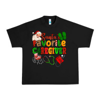 Black santas favorite caregiver Urban Heavy Tee - MaliasSmallBusiness