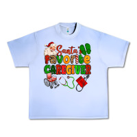 Grape Ice santas favorite caregiver Urban Heavy Tee - MaliasSmallBusiness