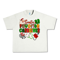 Pistachio santas favorite caregiver Urban Heavy Tee - MaliasSmallBusiness