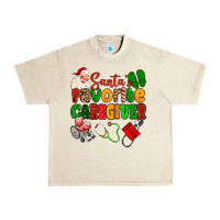 Sandshell santas favorite caregiver Urban Heavy Tee - MaliasSmallBusiness