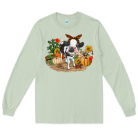 Matcha Fall baby cow Long Sleeve Tee - RanaPortraitStore