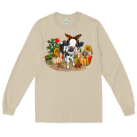 Mushroom Fall baby cow Long Sleeve Tee - RanaPortraitStore