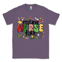 Lavender resting nurse face Classic Tee - MaliasSmallBusiness