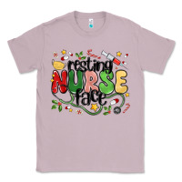 Lilac resting nurse face Classic Tee - MaliasSmallBusiness