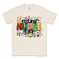 Natural resting nurse face Classic Tee - MaliasSmallBusiness