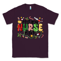 Plum resting nurse face Classic Tee - MaliasSmallBusiness