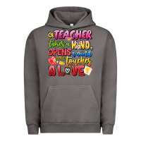 Pigment Tornado a Teacher Takes a Hand Opens a mind and Touches A Urban Hoodie - CowhideDigitalArt