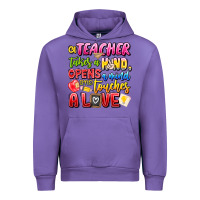 Tulip a Teacher Takes a Hand Opens a mind and Touches A Urban Hoodie - CowhideDigitalArt