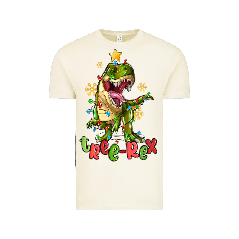 Tree Rex Trex Christmas Dinosaur Vintage Tee by MaliasSmallBusiness | Teevron