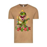 Vintage Camel tree rex trex christmas dinosaur Vintage Tee - MaliasSmallBusiness