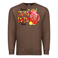 Chestnut sweet summer time waterolor Premium Sweatshirt - CowCowDesign