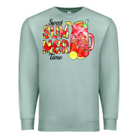 Seafoam sweet summer time waterolor Premium Sweatshirt - CowCowDesign