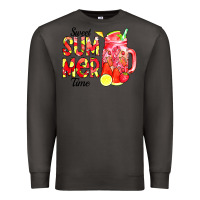 Smoke sweet summer time waterolor Premium Sweatshirt - CowCowDesign