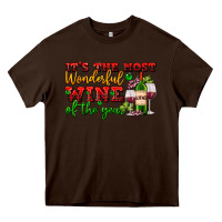 Chocolate Brown its the most wonderful wine of the year Heavy Core Tee - AdoDesignShop