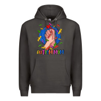 Smoke Autism Mom Premium Hoodie - CowGirlArtShop