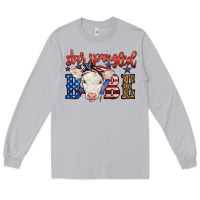 Moon Dust Western Star Spangled Baby Cow Long Sleeve Tee - LillyAllenDesigns