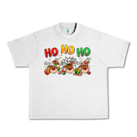 Lunar Rock ho ho ho reindeer Urban Heavy Tee - MaliasSmallBusiness