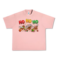 Salmon ho ho ho reindeer Urban Heavy Tee - MaliasSmallBusiness