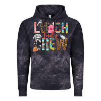 Cloud Black lunch lady crew Vintage Hoodie - NancyCooperArtShop