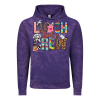 Cloud Purple lunch lady crew Vintage Hoodie - NancyCooperArtShop