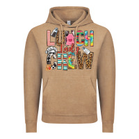 Vintage Coffee lunch lady crew Vintage Hoodie - NancyCooperArtShop