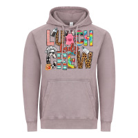 Vintage Zinc lunch lady crew Vintage Hoodie - NancyCooperArtShop