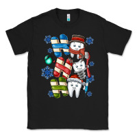 Black ho ho ho teeth Classic Tee - CowhideDigitalArt