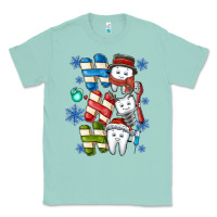 Seafoam ho ho ho teeth Classic Tee - CowhideDigitalArt