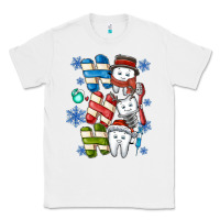 White ho ho ho teeth Classic Tee - CowhideDigitalArt