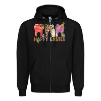 Black Happy Easter Dental Zipper Hoodie - HowdyJamesFarm